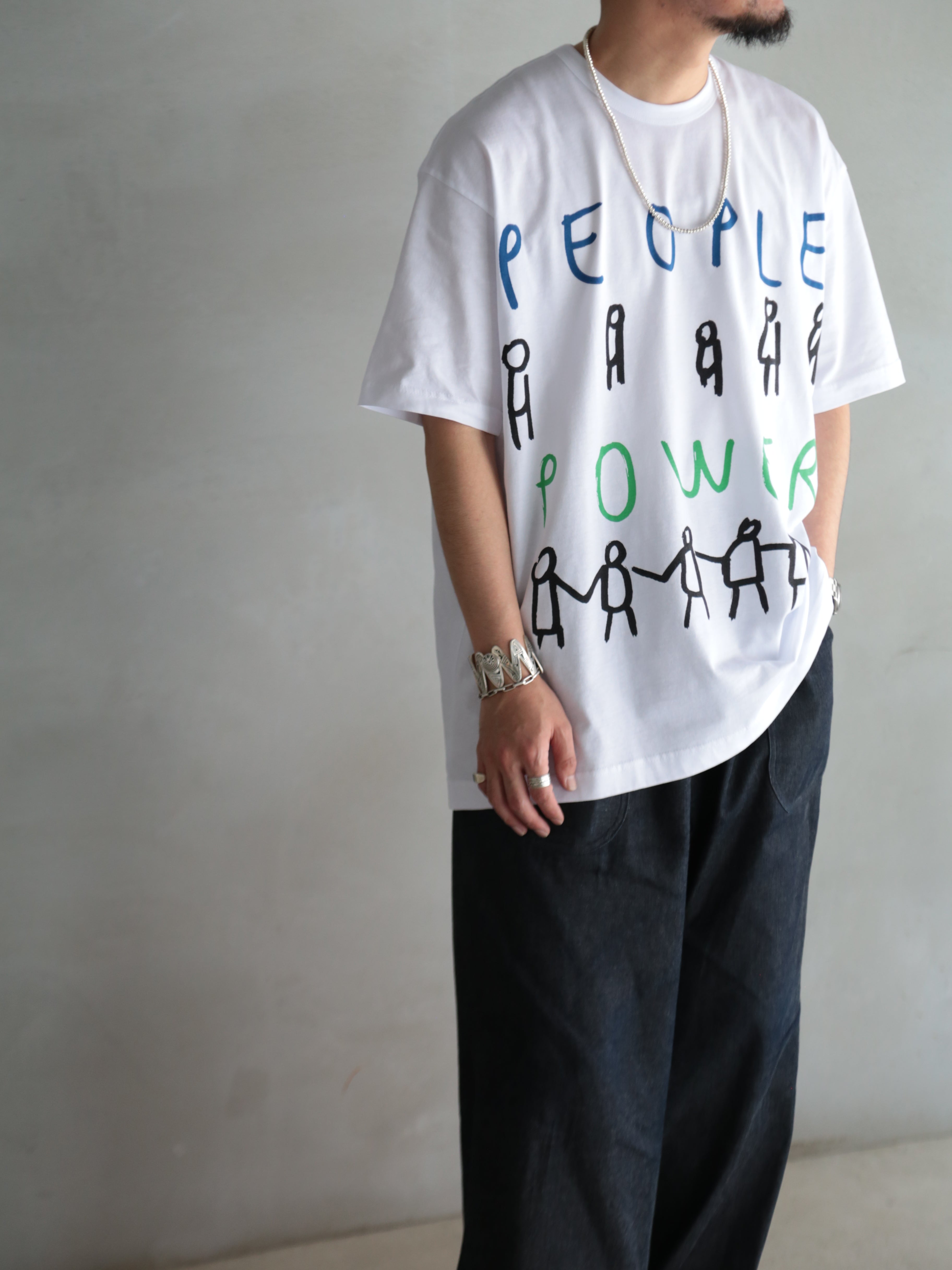 COMME des GARCONS SHIRT】printed cotton jersey OVERSIZED People