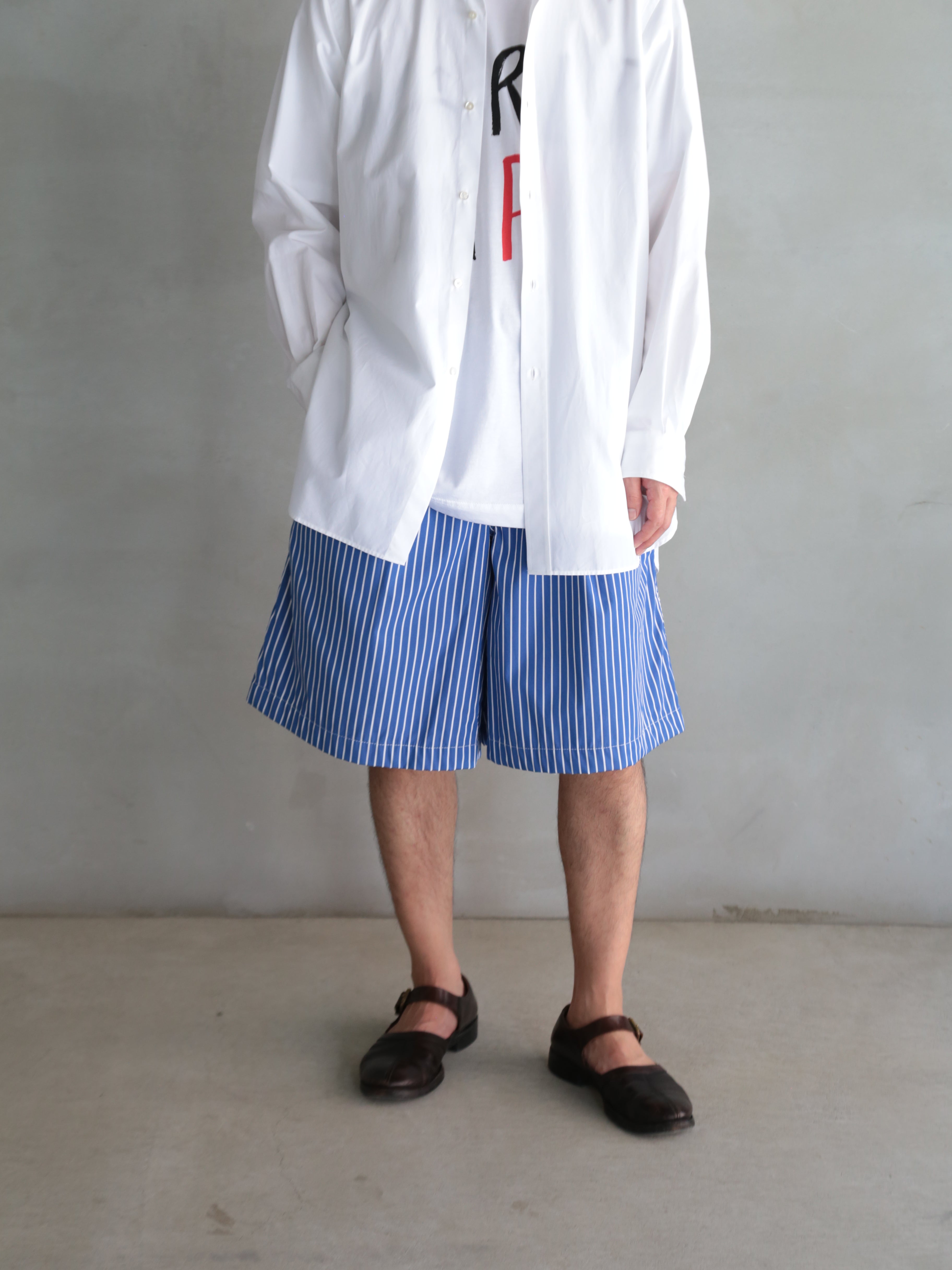 COMME des GARCONS SHIRT】stripe cotton poplin Shorts – End on End.