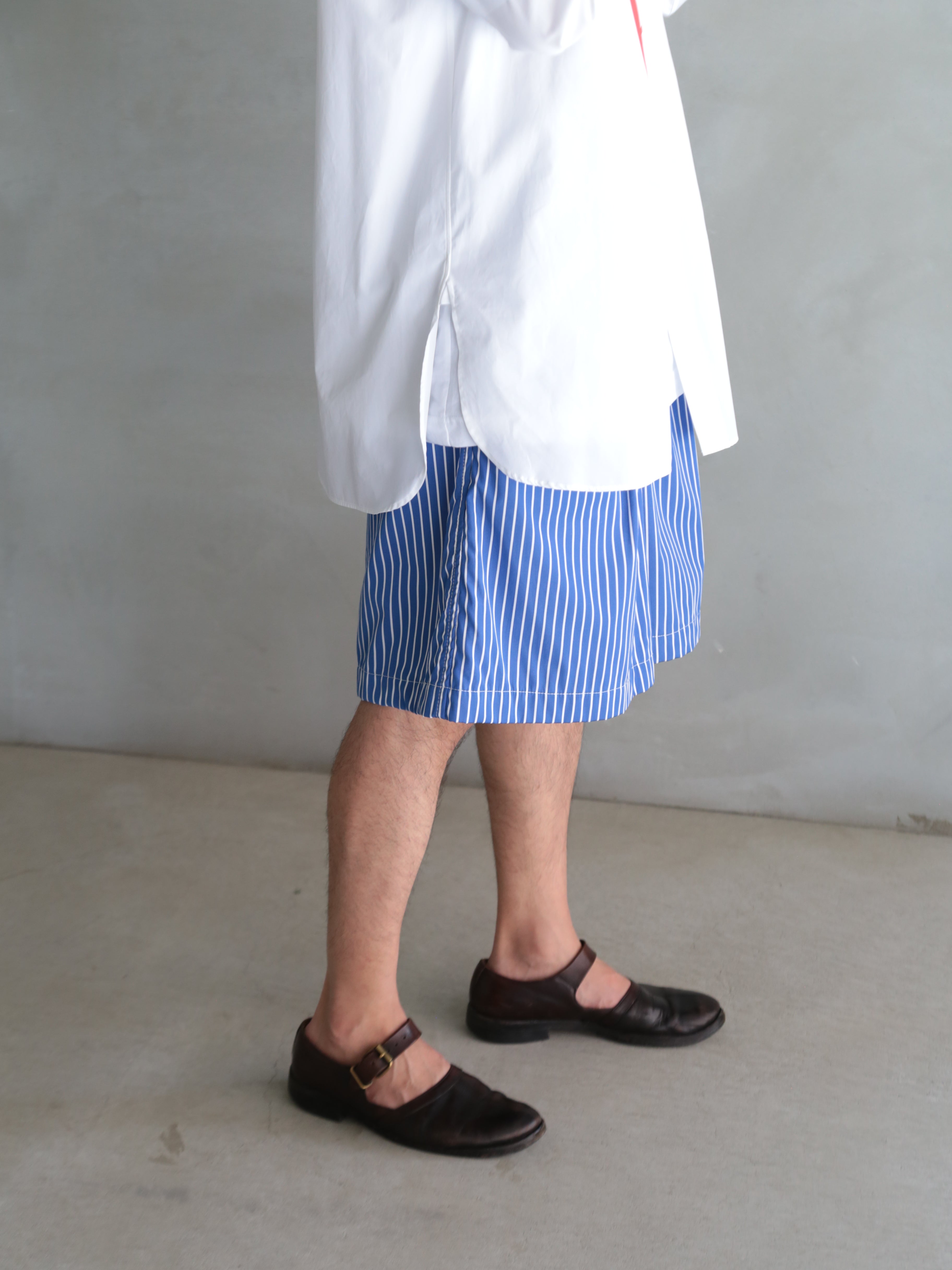 COMME des GARCONS SHIRT】stripe cotton poplin Shorts – End on End.