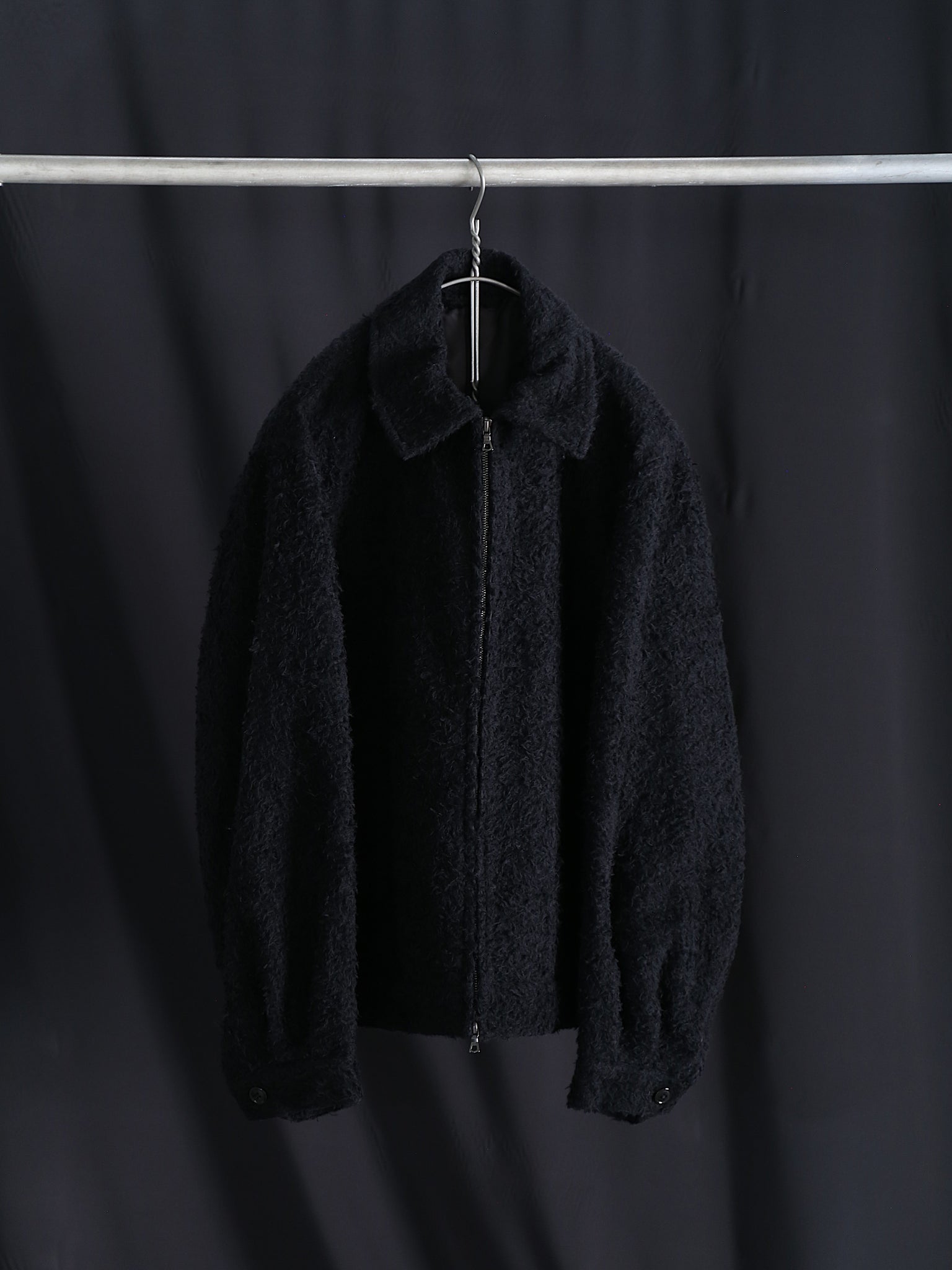 【blurhms for END ON END.】Brushed Wool Zip Short Jacket EX (Mens&Womens)
