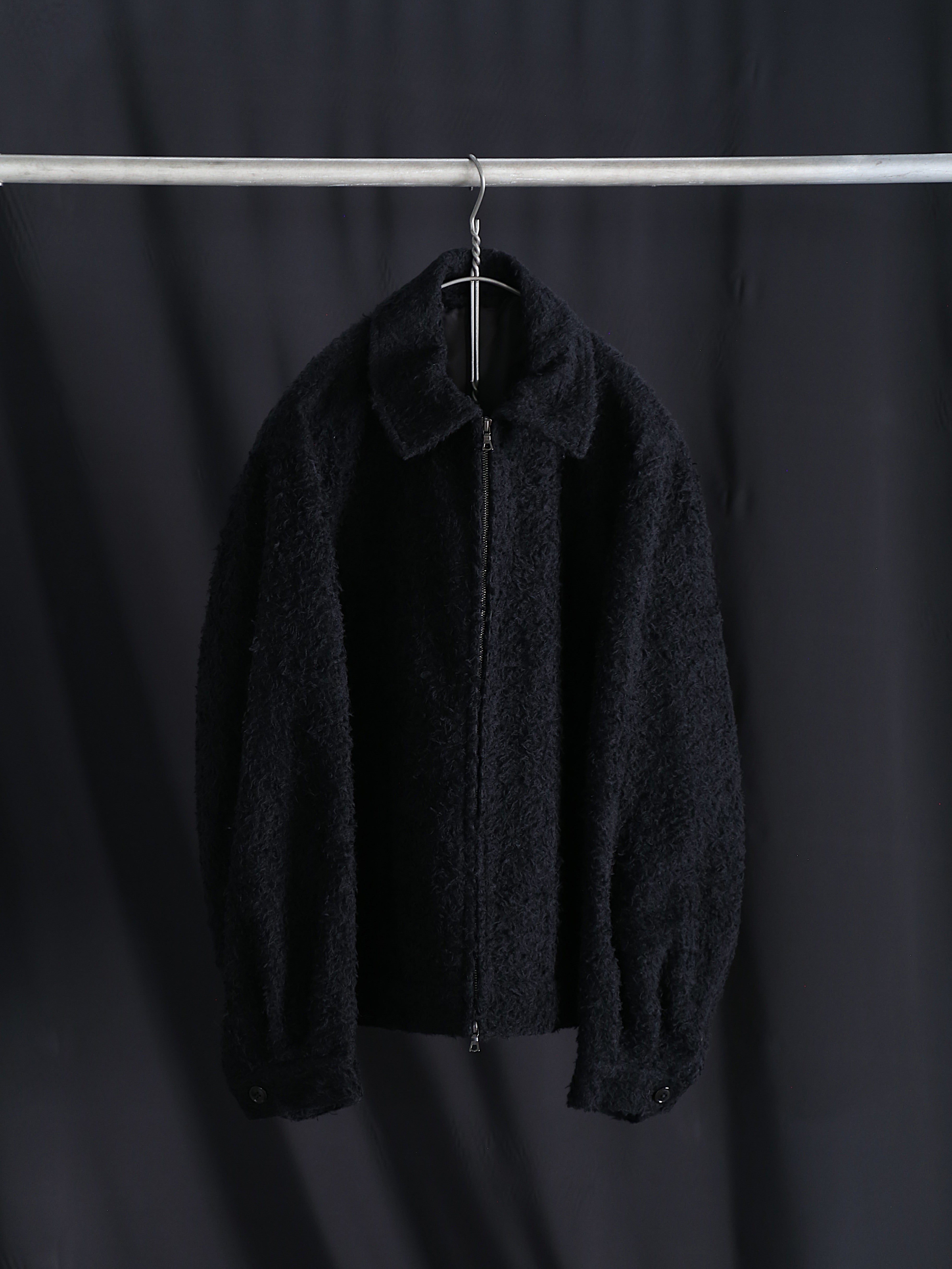 blurhms for END ON END.】Brushed Wool Zip Short Jacket EX (Mens