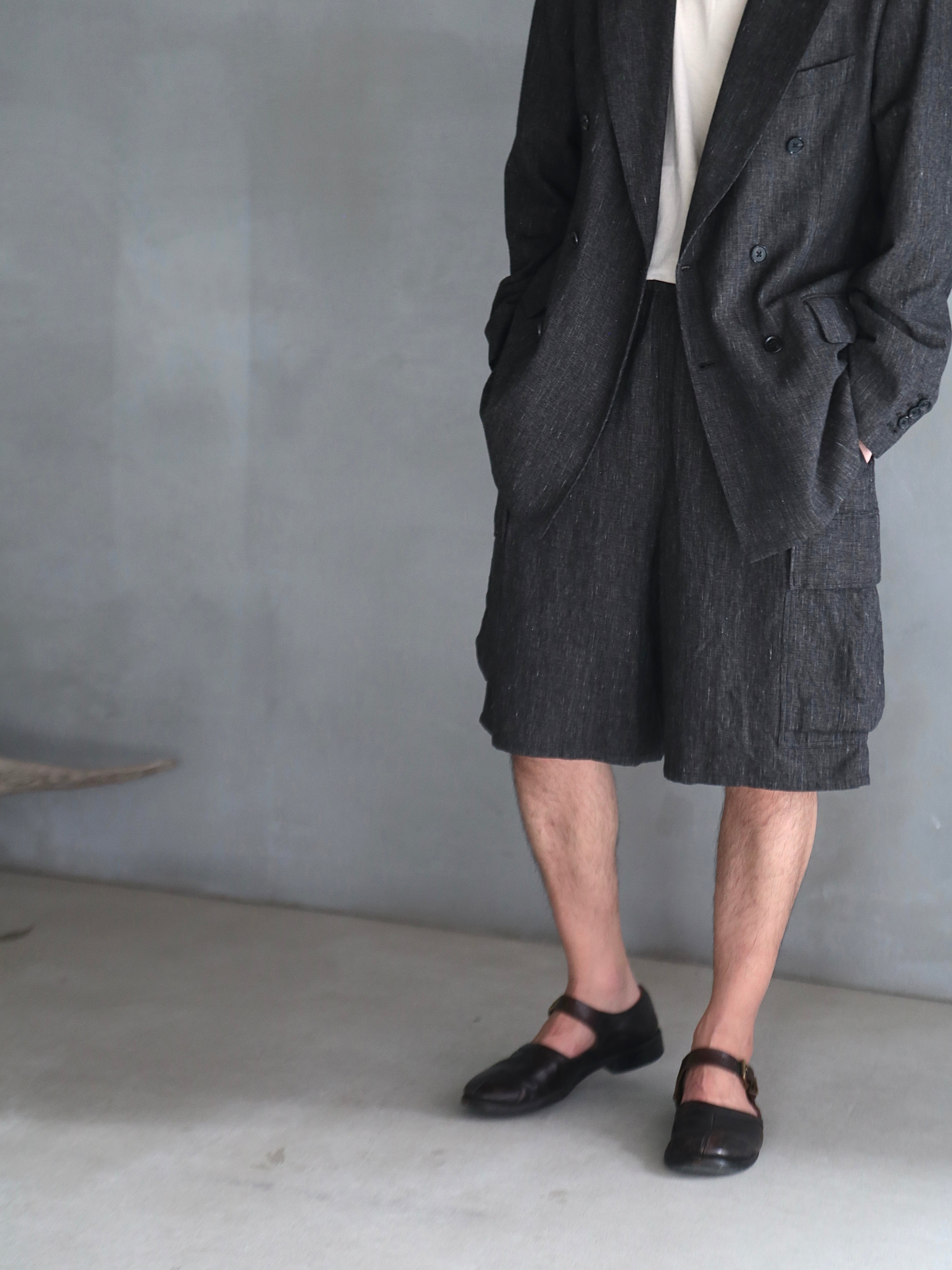 blurhms】Cotton Mix Nep 6P Shorts (Mens) – End on End.
