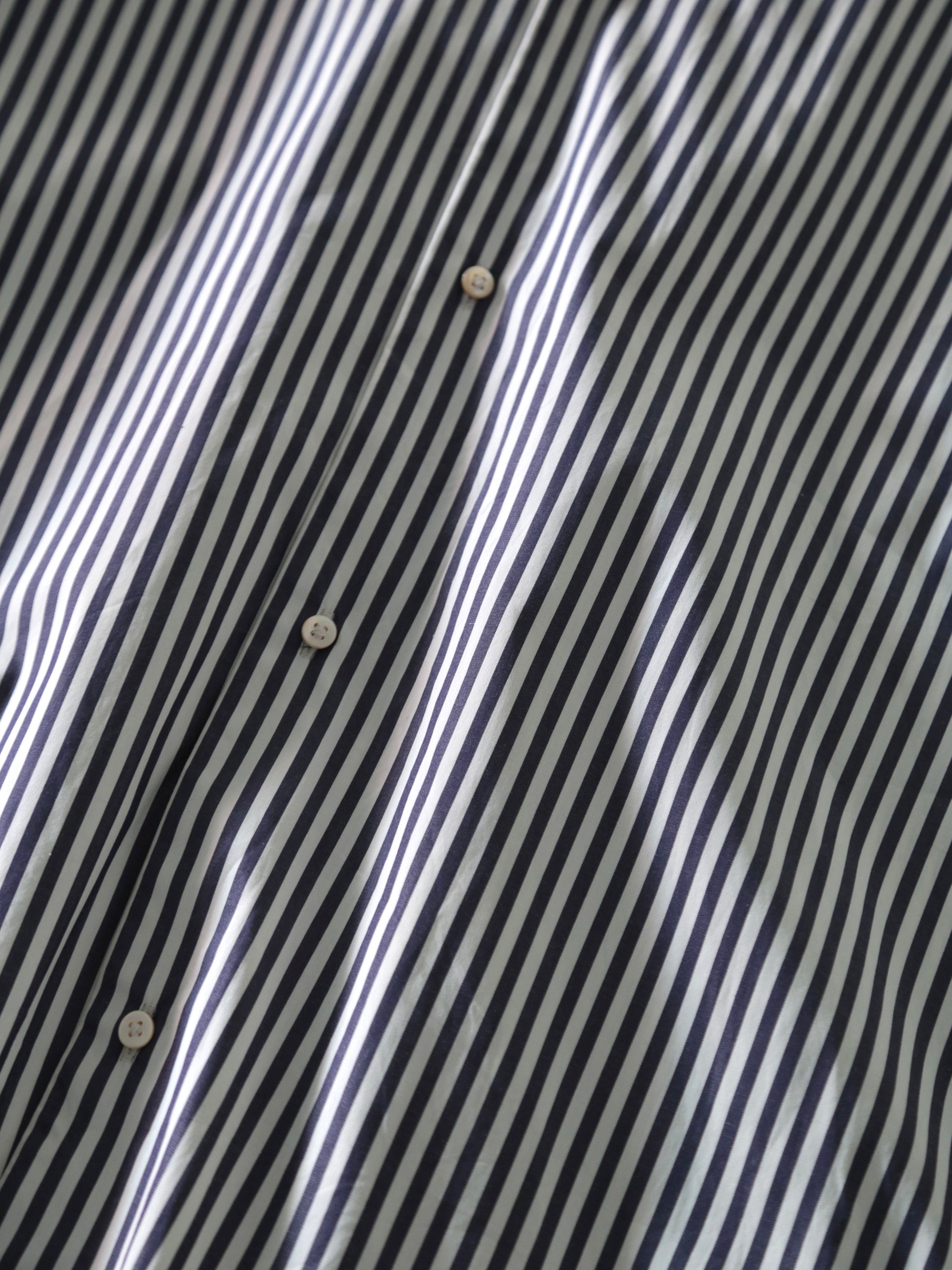 blurhms】Stripe Half-Sleeve Shirt (Mens) – End on End.
