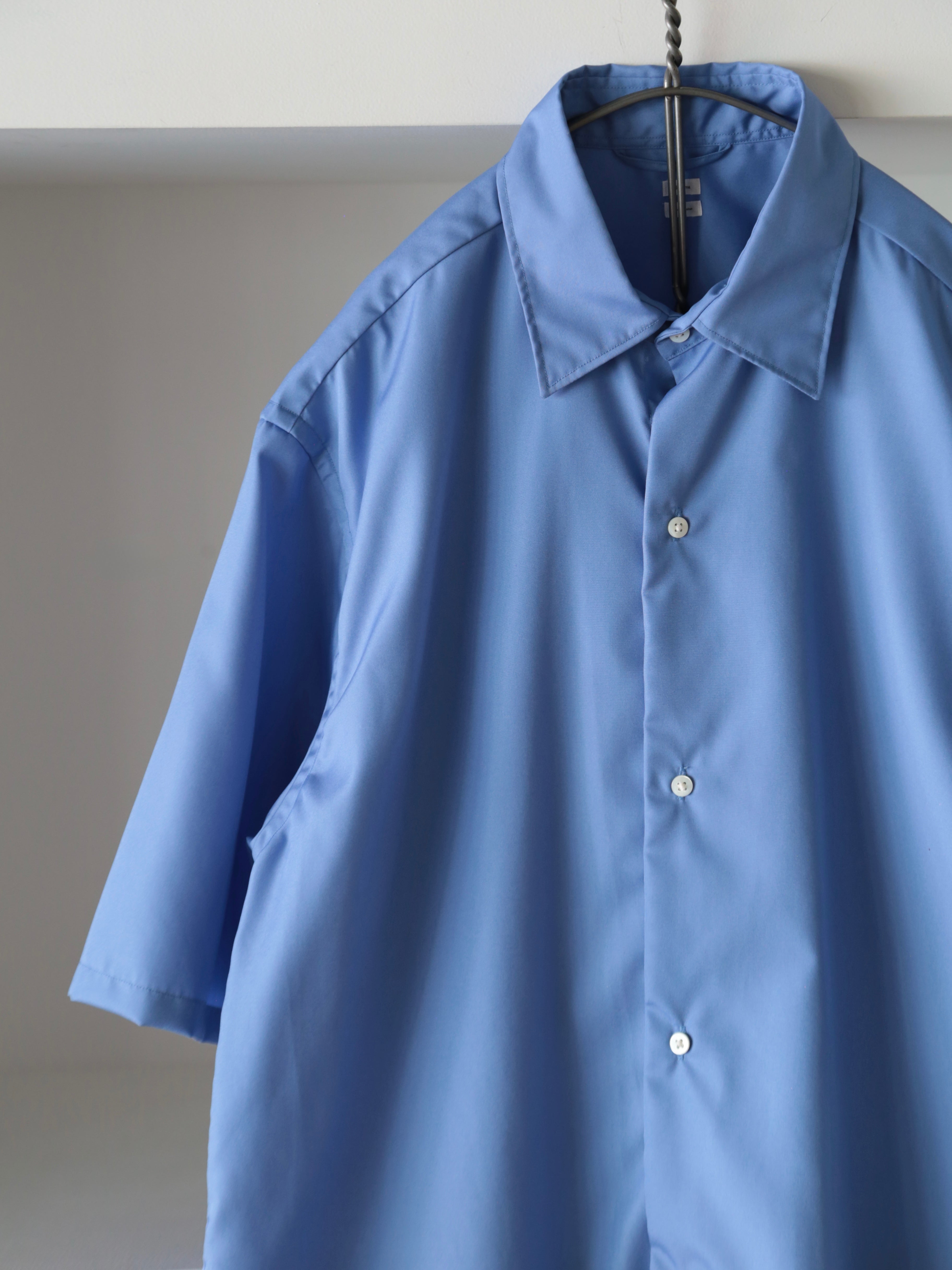 blurhms】Cotton Broad Half-Sleeve Shirt (Mens) – End on End.