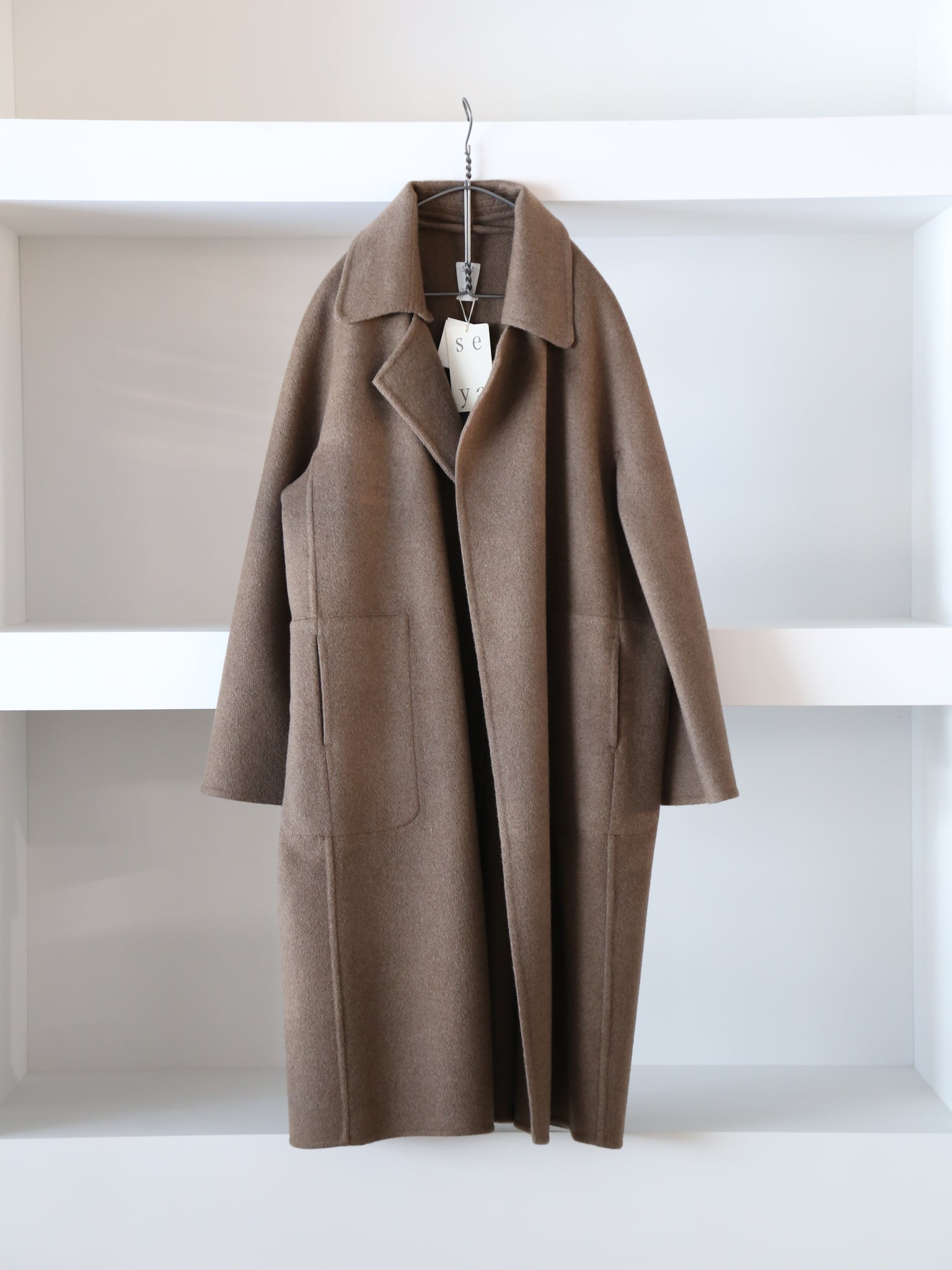 seya. double face yak coat セヤ コート seya.（セヤ）DOUBLE FACE YAK COAT ダブルフェイスヤクコート PE06054