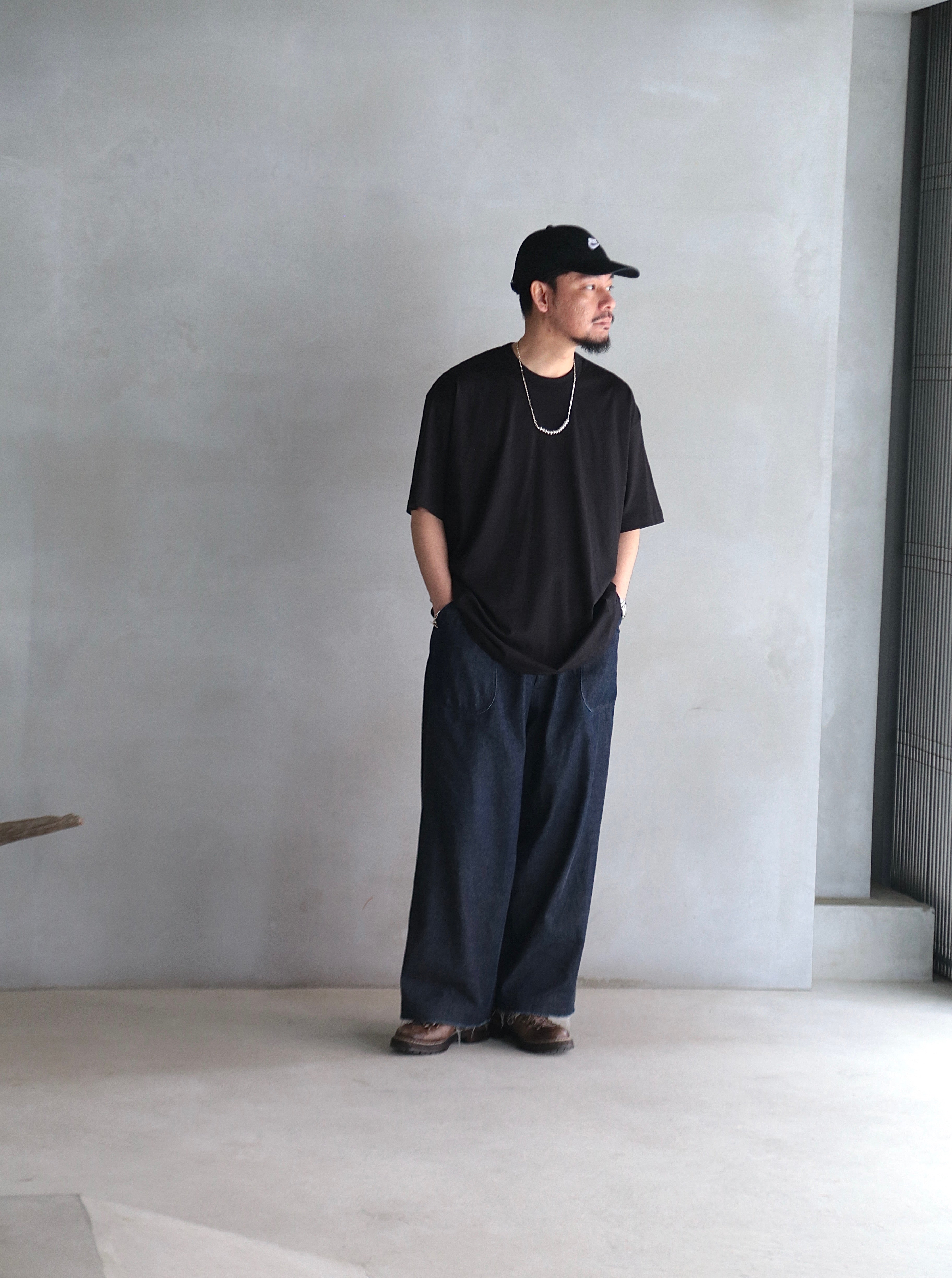 COMME des GARCONS SHIRT】printed cotton jersey OVERSIZED T Shirt