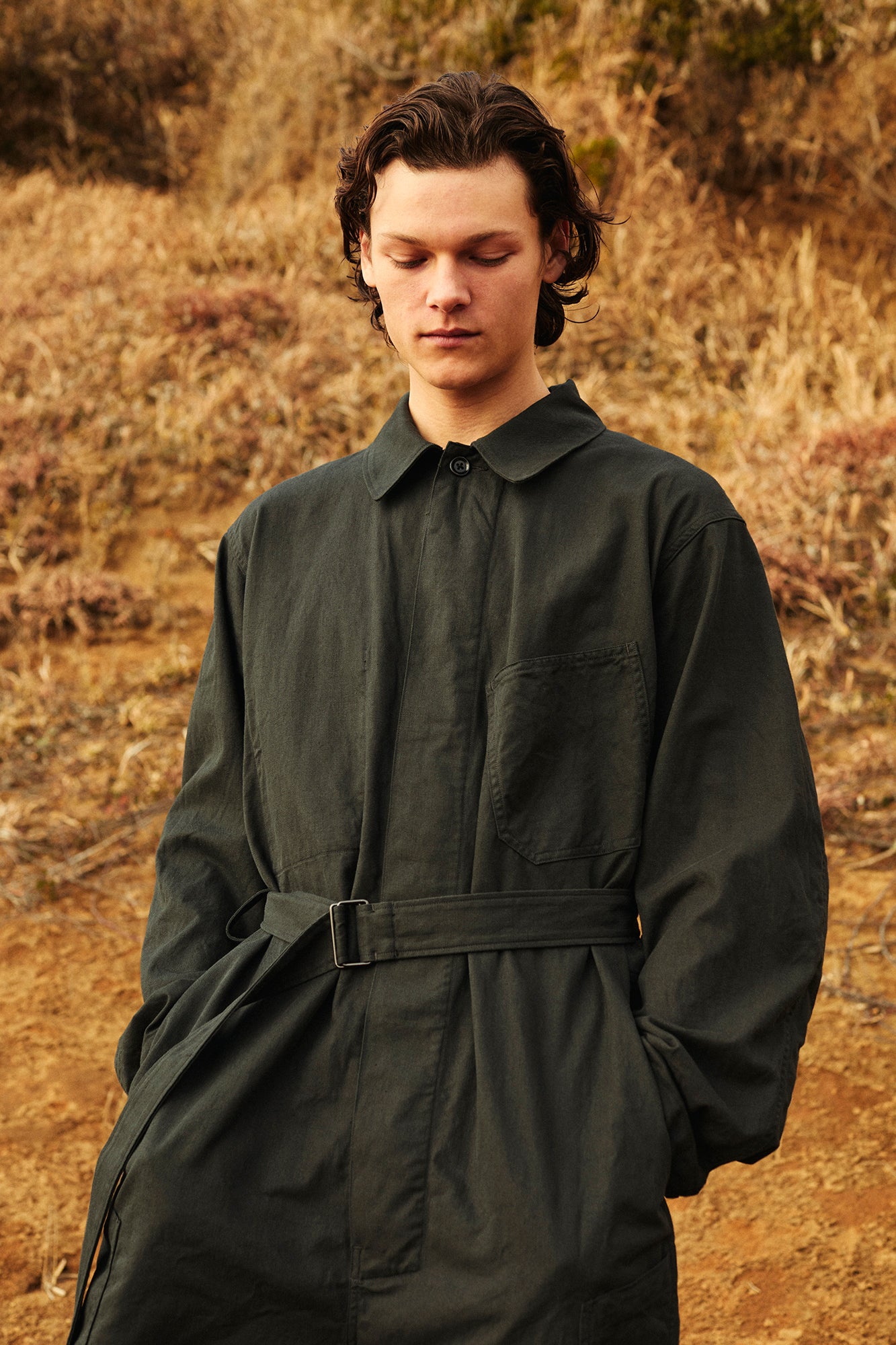 blurhms】Cotton Serge All-in-one (Mens) – End on End.