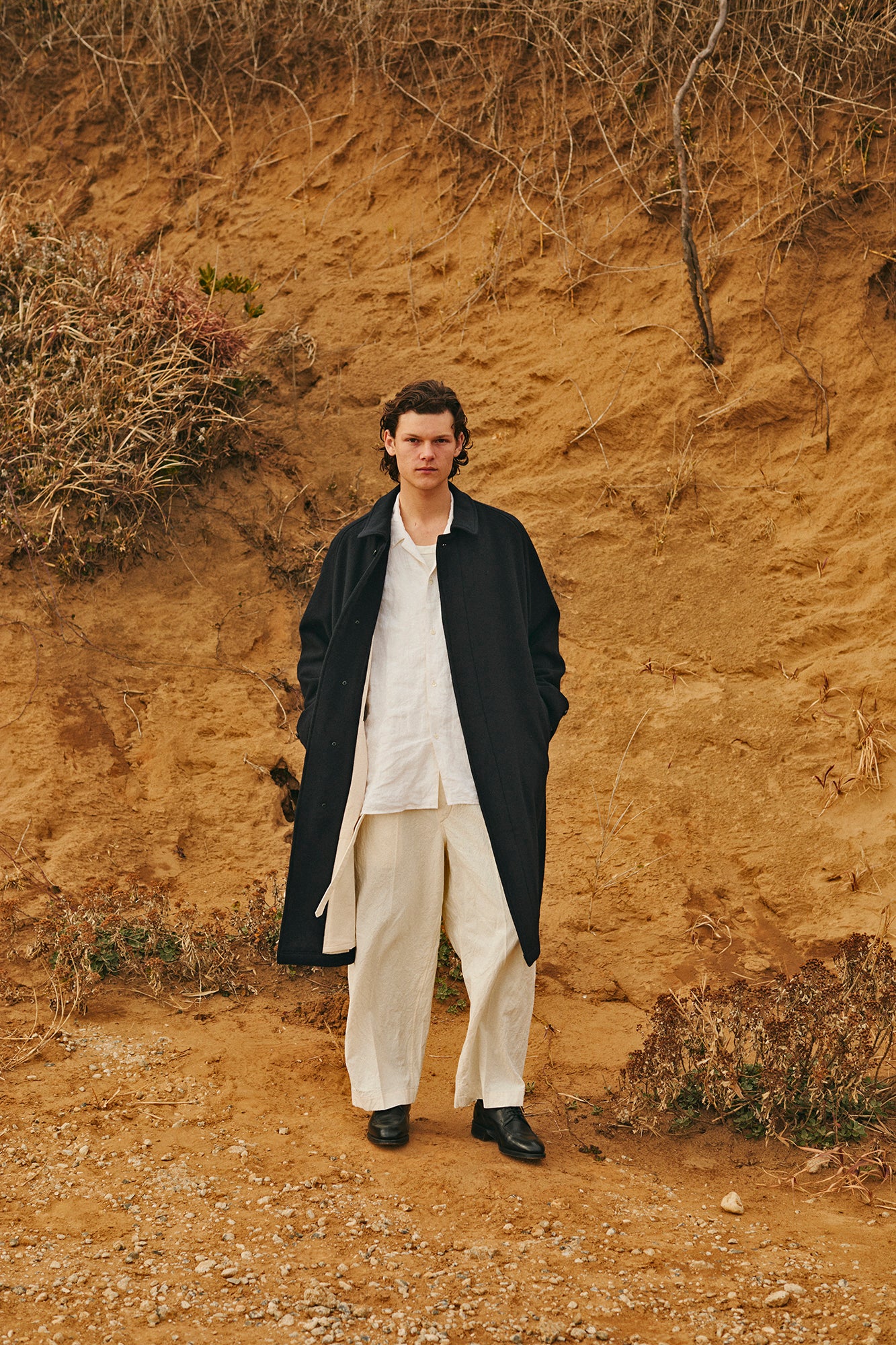 blurhms ブラームス Linen Cotton Belted Trousers BHS25F026LiCo 定価48,400円 リネン コットン ベルデッド トラウザー blurhms】Linen Cotton Belted Trousers (Mens) – End on End.